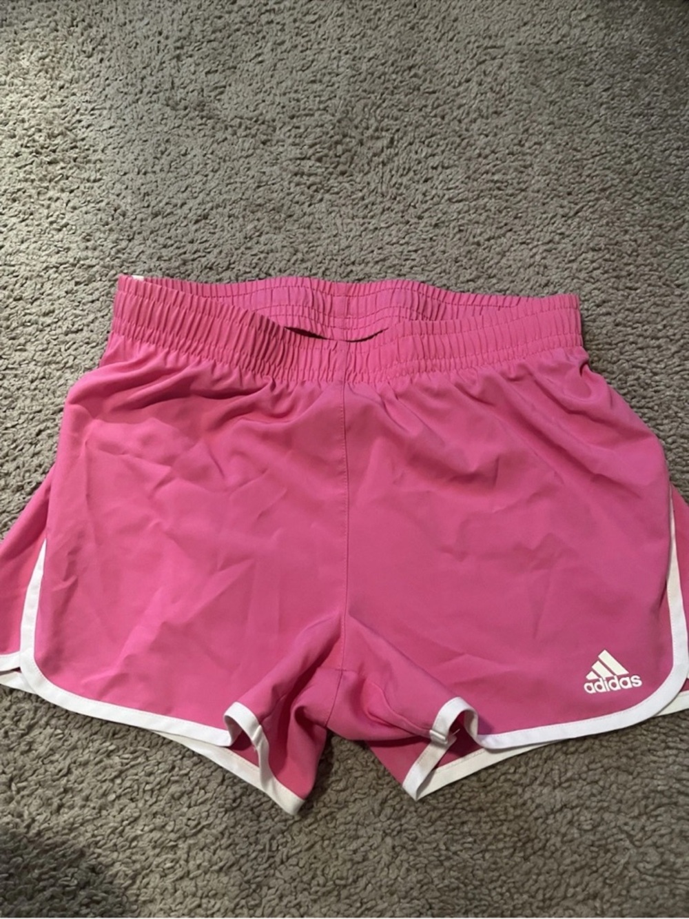 Adidas Women's Pink Athletic Shorts size XL